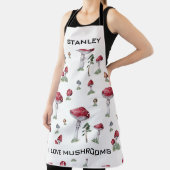 Tablier Champignons de nom personnalisé (Insitu)