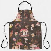 Tablier Champignons et fleurs sauvages (Recto)