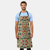 Tablier Champignons Fantaisie (Porté)