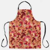 Tablier Champignons mignons (Recto)