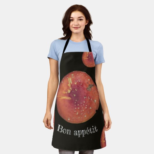 Tablier Champignons rouges (Porté)