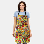 Tablier Champignons sauvages (Porté)