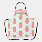 Tablier Champs de fraises (Recto)