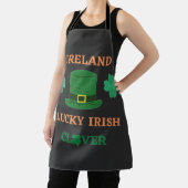 Tablier Chance trèfle irlandais Irlande T-shirt (Insitu)
