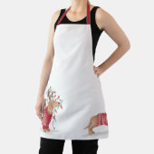 Tablier Chandail de Noël de Dachshund (Insitu)