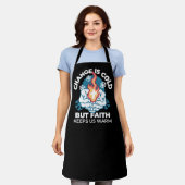 Tablier Changement du froid, Feu de foi - Chrétien motivat (Porté)