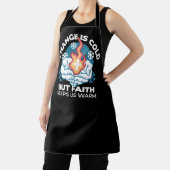 Tablier Changement du froid, Feu de foi - Chrétien motivat (Insitu)