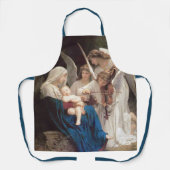 Tablier Chant des Anges (1881) de Bouguereau (Recto)