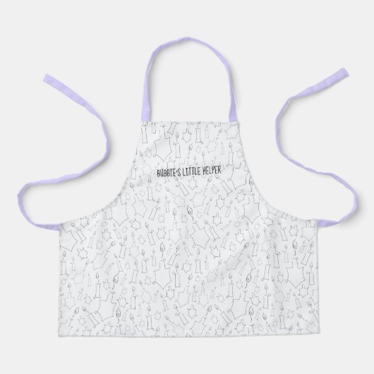 Tablier Chanukah Apron (Recto)