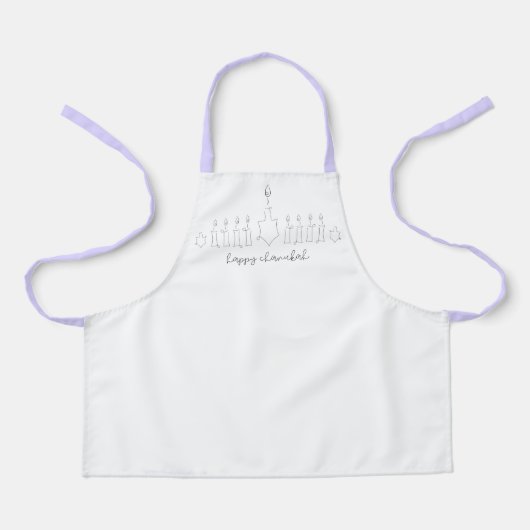 Tablier Chanukah Apron (Recto)