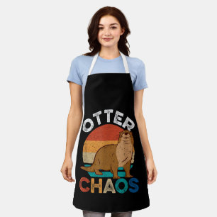 Tablier Chaos de loutre pour hommes femmes amateur de lout