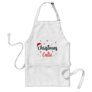 Tablier Chapeau de Noël Festif et Mignon du Père Noël