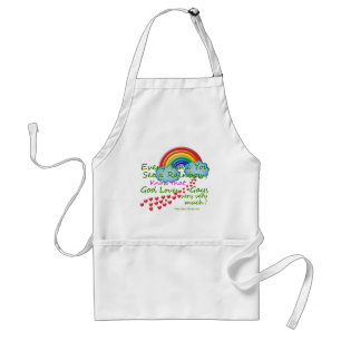 Tablier Chaque fois que vous voyez un arc-en-ciel