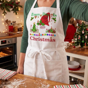 Tablier Chaque Jour Est Noël