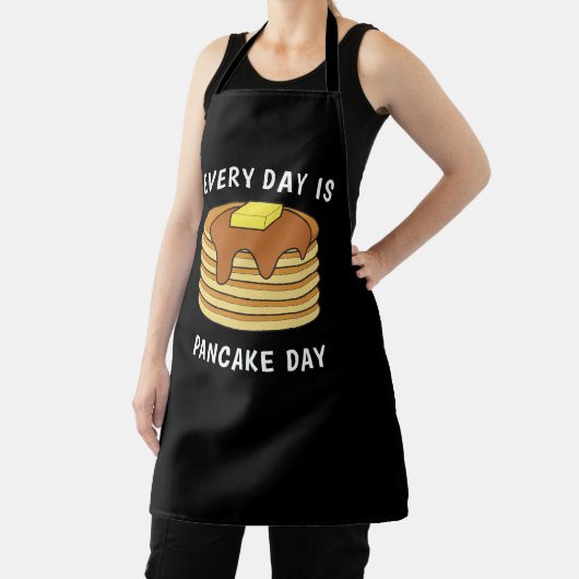 Tablier Chaque Jour Est Pancake Day Sirop D'Érable Et Beur (Insitu)