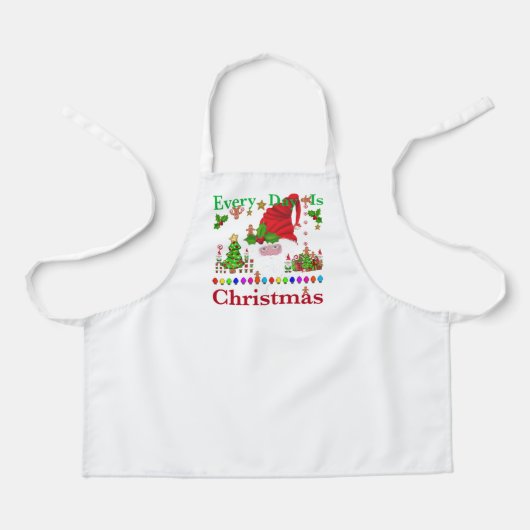 Tablier Chaque jour, Noël (Recto)