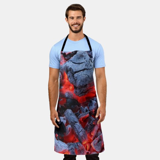 Tablier Charbons chauds (Porté)