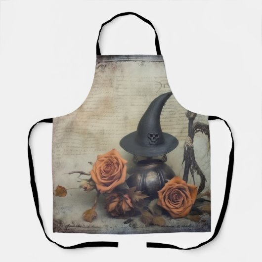 Tablier Chariot Halloween vintage (8) (Recto)