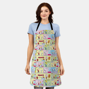 Tablier Charlie Brown, Snoopy & Sally Crème glacée