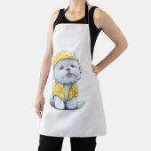 Tablier Charmant chien mignon (Insitu)