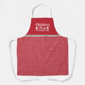 Tablier Charme Ferme Fraîches de Noël (Recto)