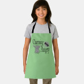 Tablier Charming mais en colère petit chat diable drôle ci (Insitu)