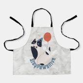 Tablier Charming Tuxedo Cat Stay Pawsitive Kids All-Over (Recto)