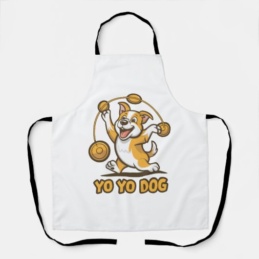 Tablier Charming YoYo Chien 360 compétence (Recto)