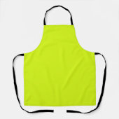 Tablier  Chartreuse Jaune (couleur unie)  (Recto)
