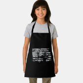 Tablier Chasse Archer Drapeau Américain Chasse Bowhunting (Insitu)