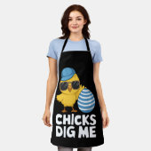 Tablier Chasse aux oeufs amusante de Pâques (Porté)