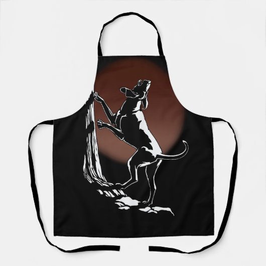 Tablier Chasse Conhound Aprons Hound Dog Aprons (Recto)