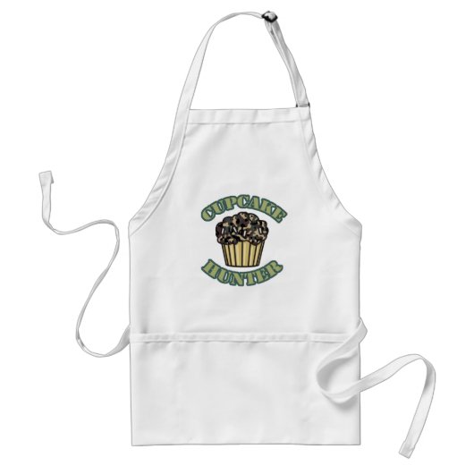 Tablier Chasseur de Cupcakes (Devant)