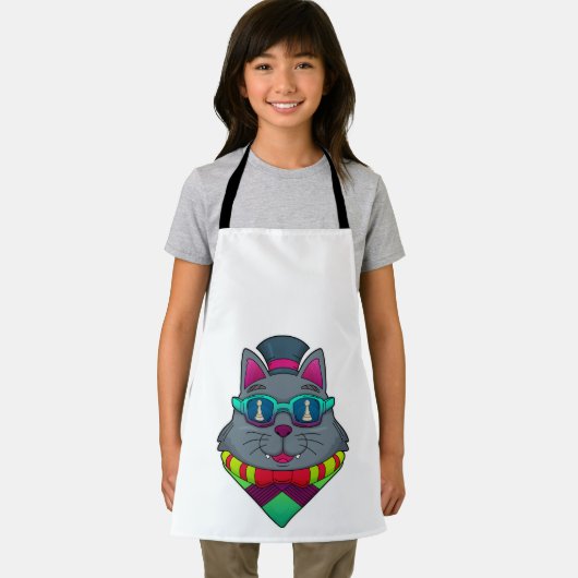 Tablier Chat aux échecs avec pièce d'échecs Pawn (Insitu)