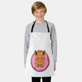 Tablier Chat avec Donut (Porté)