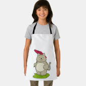 Tablier Chat avec parapluie (Insitu)