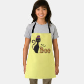 Tablier Chat Boo Halloween (Insitu)
