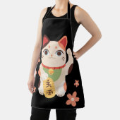 Tablier Chat Chanceux Maneki Neko Mignon (Insitu)