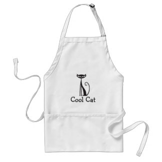 Tablier Chat Cool Cuisinier