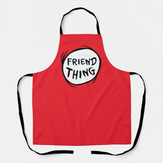 Tablier Chat dans la chose Casquette une chose deux - chos (Recto)