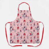 Tablier Chat Dans Le Casquette | Avec Motif pour enfants (Recto)