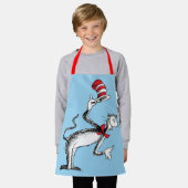 Tablier Chat dans le Casquette prend une chèvre (Porté)