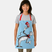 Tablier Chat dans le Casquette prend une chèvre (Insitu)