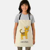 Tablier Chat de tigre sauvage (Insitu)