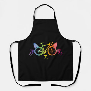 Tablier Chat de vélo LGBT