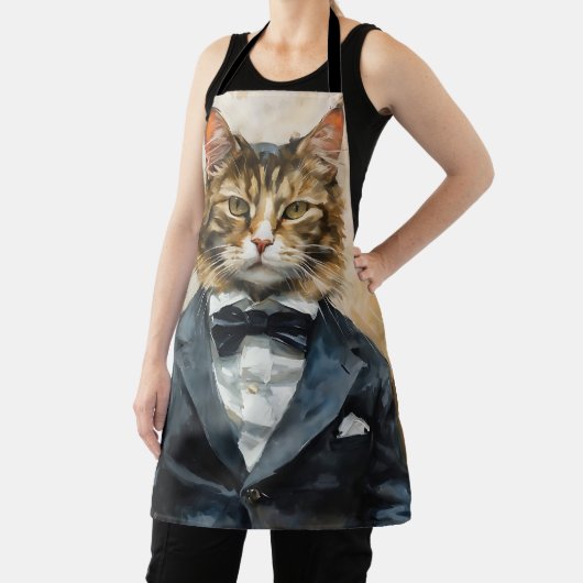 Tablier Chat en costume (Insitu)