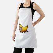 Tablier Chat en costume de banane (Insitu)