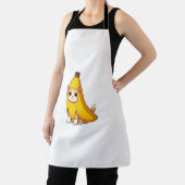 Tablier Chat en costume de banane (Insitu)