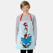 Tablier Chat en lecture Casquette (Porté)