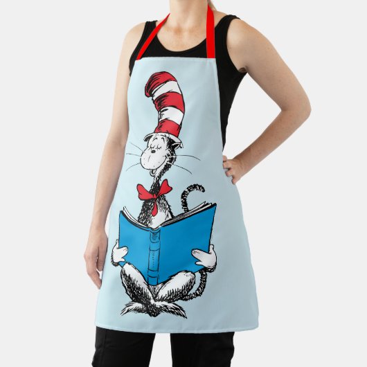 Tablier Chat en lecture Casquette (Insitu)